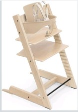 Stokke Tripp Trapp High Chair Whitewash Wood Peter Opsvik