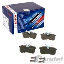 BOSCH BREMSBELÄGE HINTERACHSE passend für FORD FIESTA FOCUS