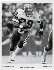 Press Photo Buffalo Bills football player Greg Bell - srs00376