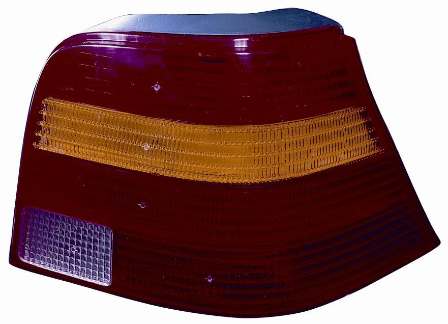 Feu arrière droit orange rouge de haute finition pour VW Golf IV 1997