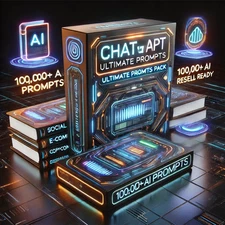  100,000 ChatGPT Master Prompts ! 100k Detailed And Editable Prompts + Bonus ! 