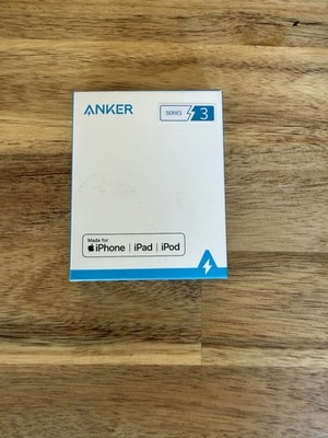 Anker Powerline II 3ft USB-A Cable with Lightning Connector Black MFi-Certified