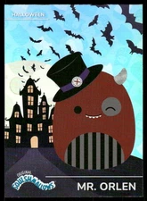 2025 Panini Squishmallows Halloween #75 Mr. Orlen Halloween Holo