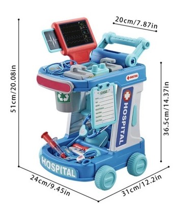 Doctor Game, Role-Playing, Simulated Doctor Table for  Kids, Perfect Game