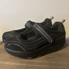 Skechers Black Mary Jane Shape Ups Toning Shoe Women's Size 9