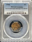 1944 Lincoln Cent VF Details PCGS (#PA41830176)