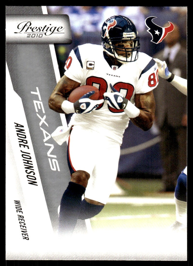 Andre Johnson 2010 Panini Prestige #76 Houston Texans NFL READ FREE SHIPPING