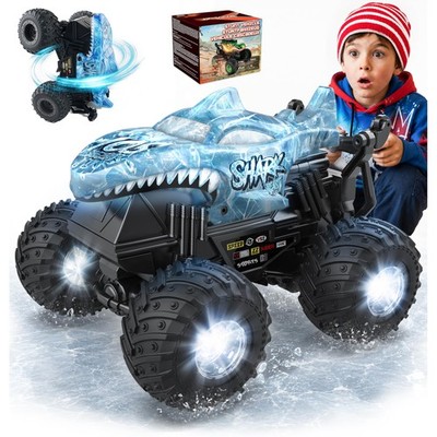 1:20 Monster Truck Toys, 360°Stunt RC Cars with 2 Batteries, Rotation Monster...