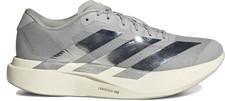 Size 8.5 - adidas Adizero Evo SL Metallic Stripes Grey Silver mens KJ9664