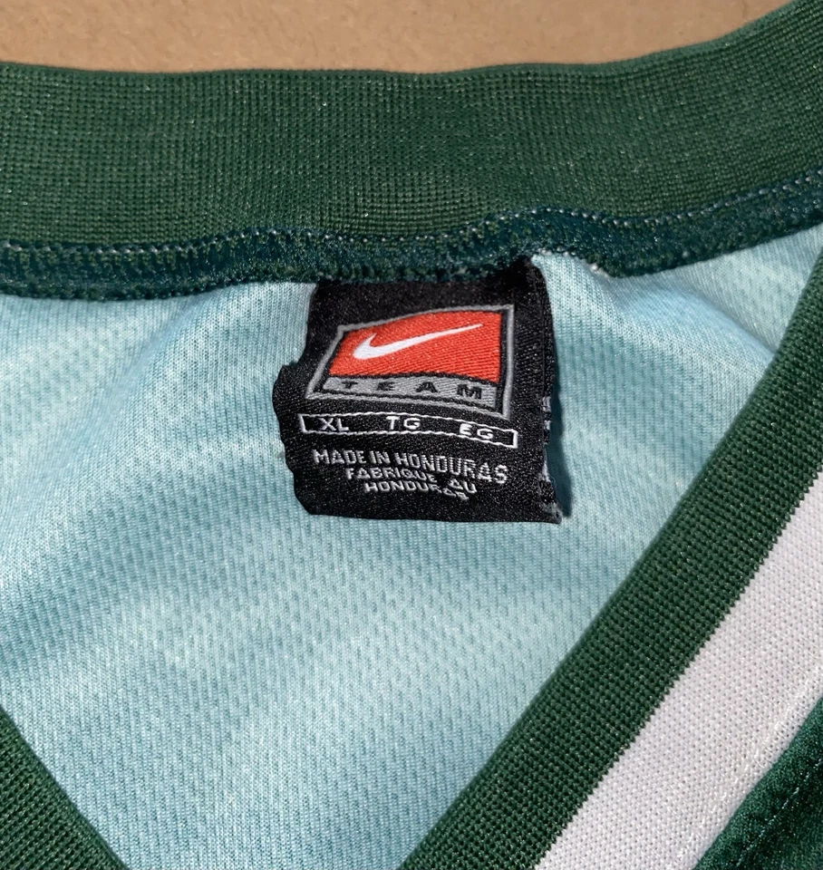 Nike Elite Michigan State College Basketball #1 Spartans Jersey Men’s Size XL - Image 3 of 4