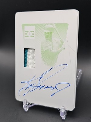 2023 National Treasures Ken Griffey Jr 1/1 Auto Game Used Patch