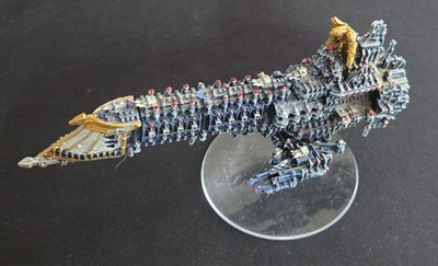 Battlefleet Gothic - Imperial Fleet Emperor Class Battleship - OOP - Painted