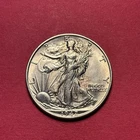 (1) Beautiful Vintage 1942-S Walking Liberty Half Dollar BU-BRILLIANT UNC.