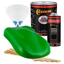 Hot Rod Flatz Vibrant Lime Green Gallon Kit Urethane Flat Auto Car Paint Kit Hot Rod Flatz Vibrant Lime Green Gallon Kit Urethane Flat Auto Car Paint Kit