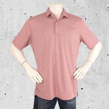 Johnnie-O Golf Polo Shirt Size Large Johnnie O Striped