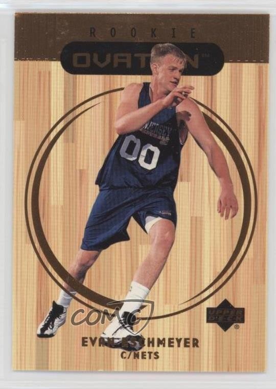 1999-00 Upper Deck Ovation Rookie Ovation Evan Eschmeyer #90 Rookie RC 2u3