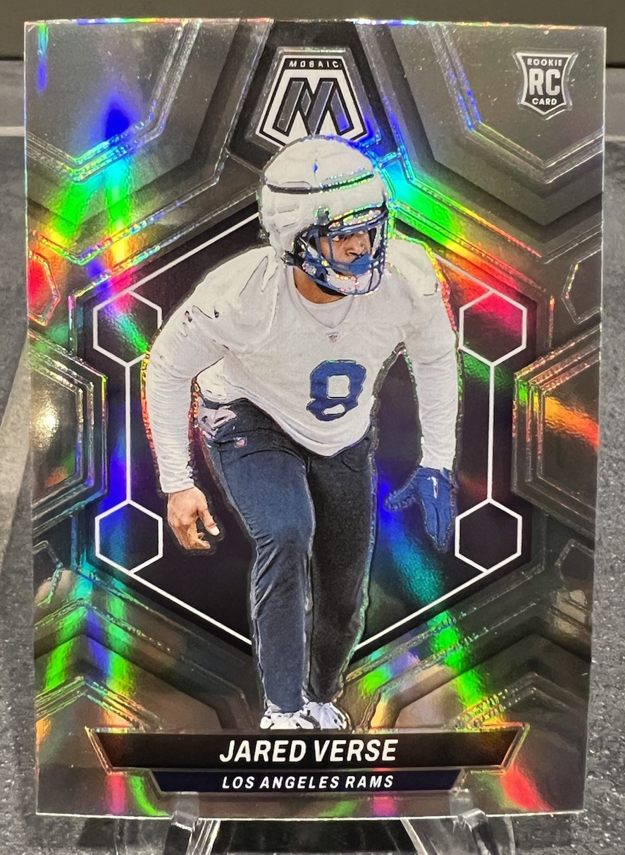 2024 Panini Mosaic Rookies Jared Verse #319 Silver Prizm (RC)