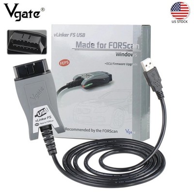 Vgate vLinker FS ELM327 HS/MS-CAN OBD2 Car Diagnostic Scanner Interface Tool