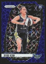 2024 Panini Prizm WNBA #92 Sevgi Uzun Blue Velocity Prizms