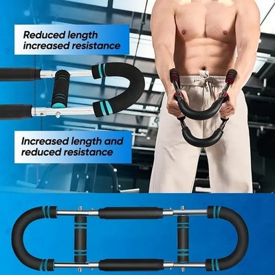Twister Arm Trainer Adjustable Chest Exerciser Portable Upper Body Workout Home