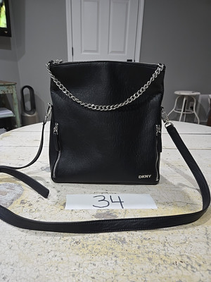 DKNY satchel Black Shoulder Bag Women's Size L (used1x) 2024