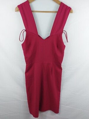 Oasis Womens Red Dress Size 10 (074-00045)