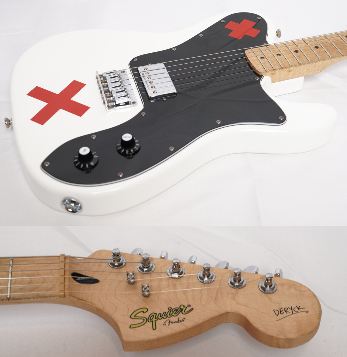 SUM41 デリック シグネチャー Squier テレキャスター エレキギター SUM