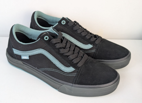 Herren 9,5 - Vans BMX Old Skool Sneaker - schwarz & türkis - 721454 - Bild 2 von 7