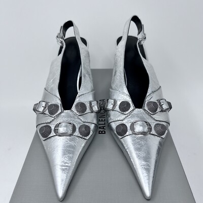 Balenciaga Cagole Sling backs Women's Pumps Size 39.5 EU/9.5 US