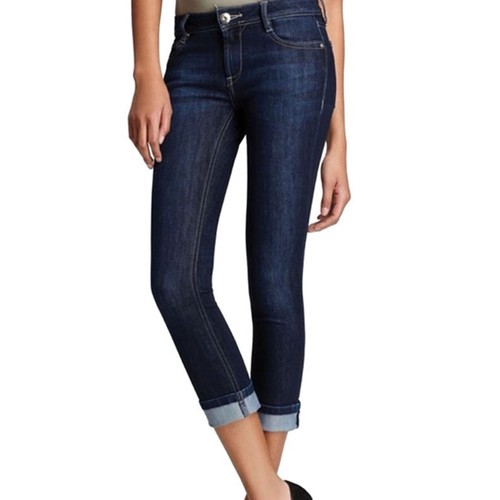 DL1961 TONI High Rise Cropped Blue 