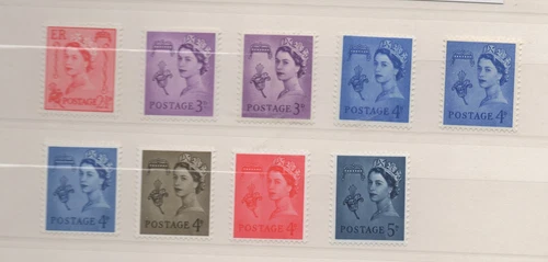 Guernsey. SG6-12. Complete set x 9 pre-decimal wildings. Fine MNH. FREEPOST!