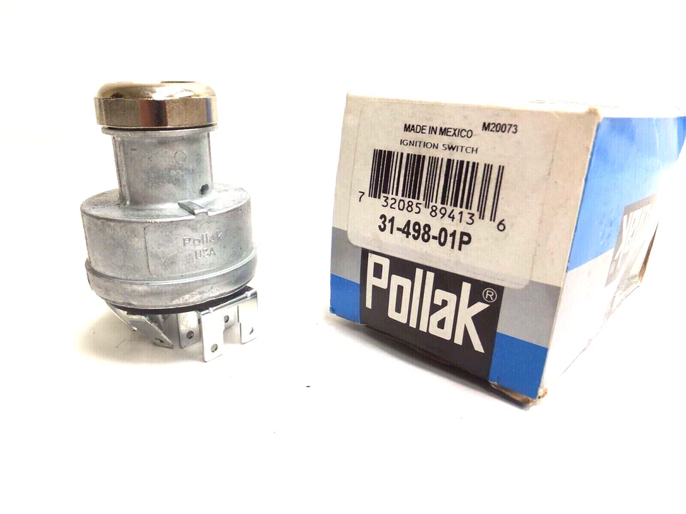 31-498-01P NEW POLLAK 4 POSITION IGNITION SWITCH - Image 2 of 3
