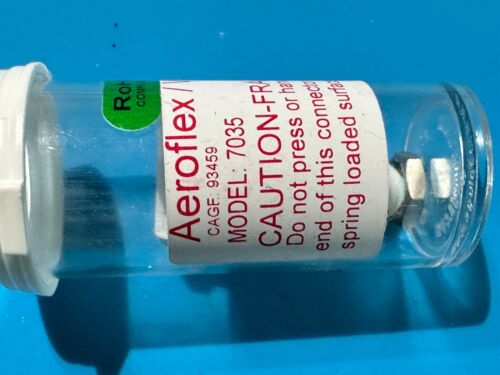 Aeroflex Weinschel 7035 Blocco Anteriore Planare Blindmate Connettore RF Galleggiante - Foto 2 di 8