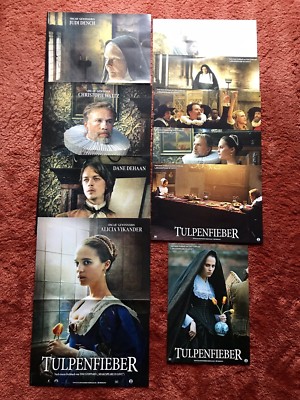 Tulpenfieber Aushangfotos 10 Stck. Alicia Vikander, Christopher Waltz