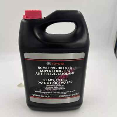 1 Gallon OEM Toyota Super Long Life Antifreeze / Coolant GENUINE