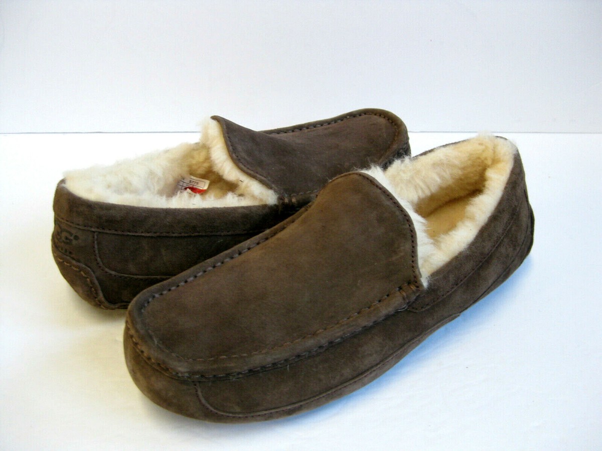 UGG ASCOT MEN SLIPPER SUEDE BROWN US 7 /UK 6 /EU 39.5 /JP 25  display picture 3