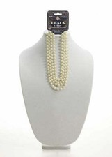 Beige Roaring 20's Bead Necklace