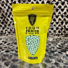 NEW Elite Force Tracer .25g Airsoft BB's - 1,000 Rounds - Green 2211278 