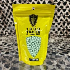 NEW Elite Force Tracer .25g Airsoft BB's - 1,000 Rounds - Green (2211278)