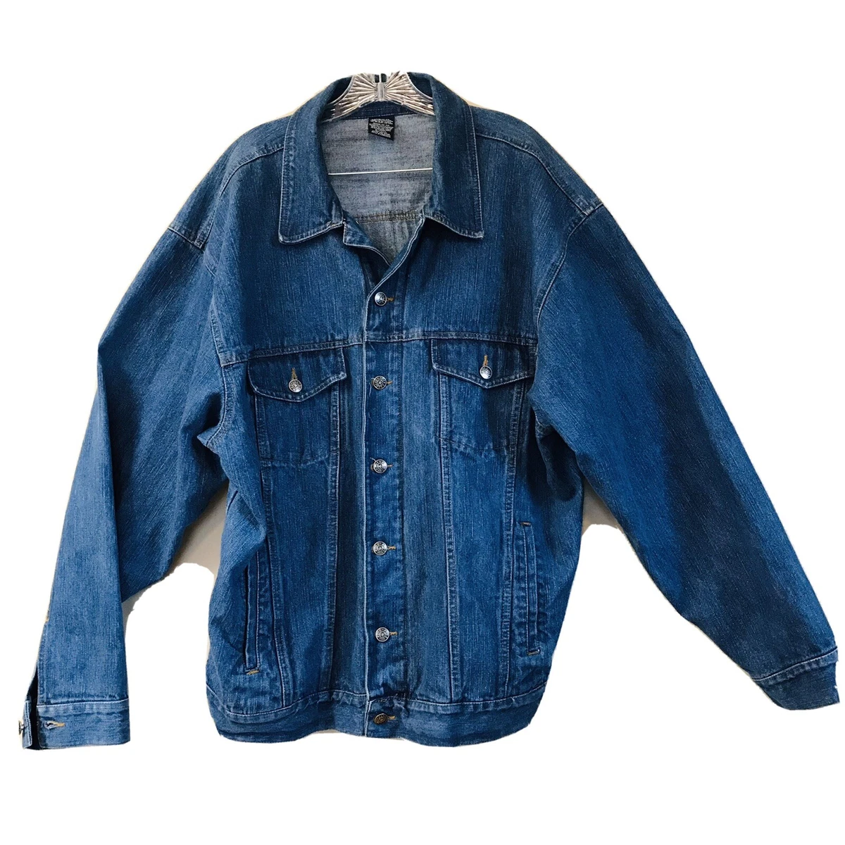 Faded glory jean jacket best sale mens