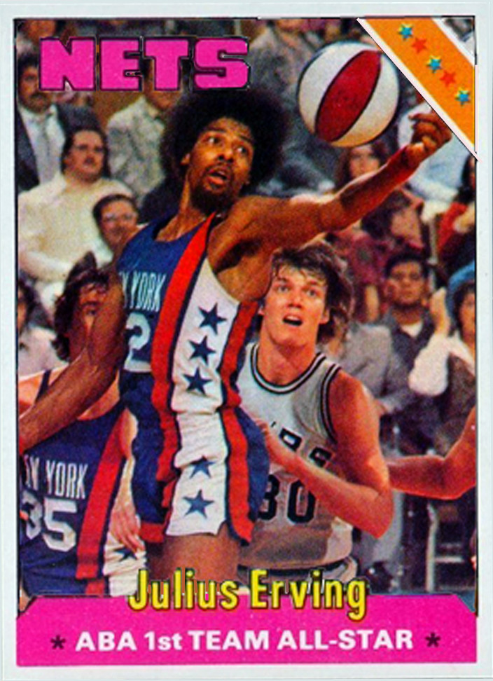 JULIUS ERVING DR.J 75## BUY 5 GET 1 FREE ## or 30% OFF 12 OR MORE
