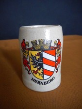 Nurnberg Nuremberg Germany Miniature Stein with Handle