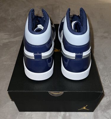 Nike Air Jordan Retro 1 High Golf Patent Midnight Navy Size  display picture 1