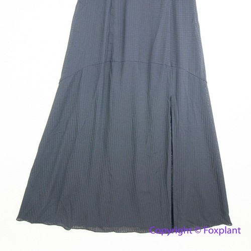 New! White House Black Market Maxi Dress With Lace-Up Back Detail, size 10 - Picture 3 of 15