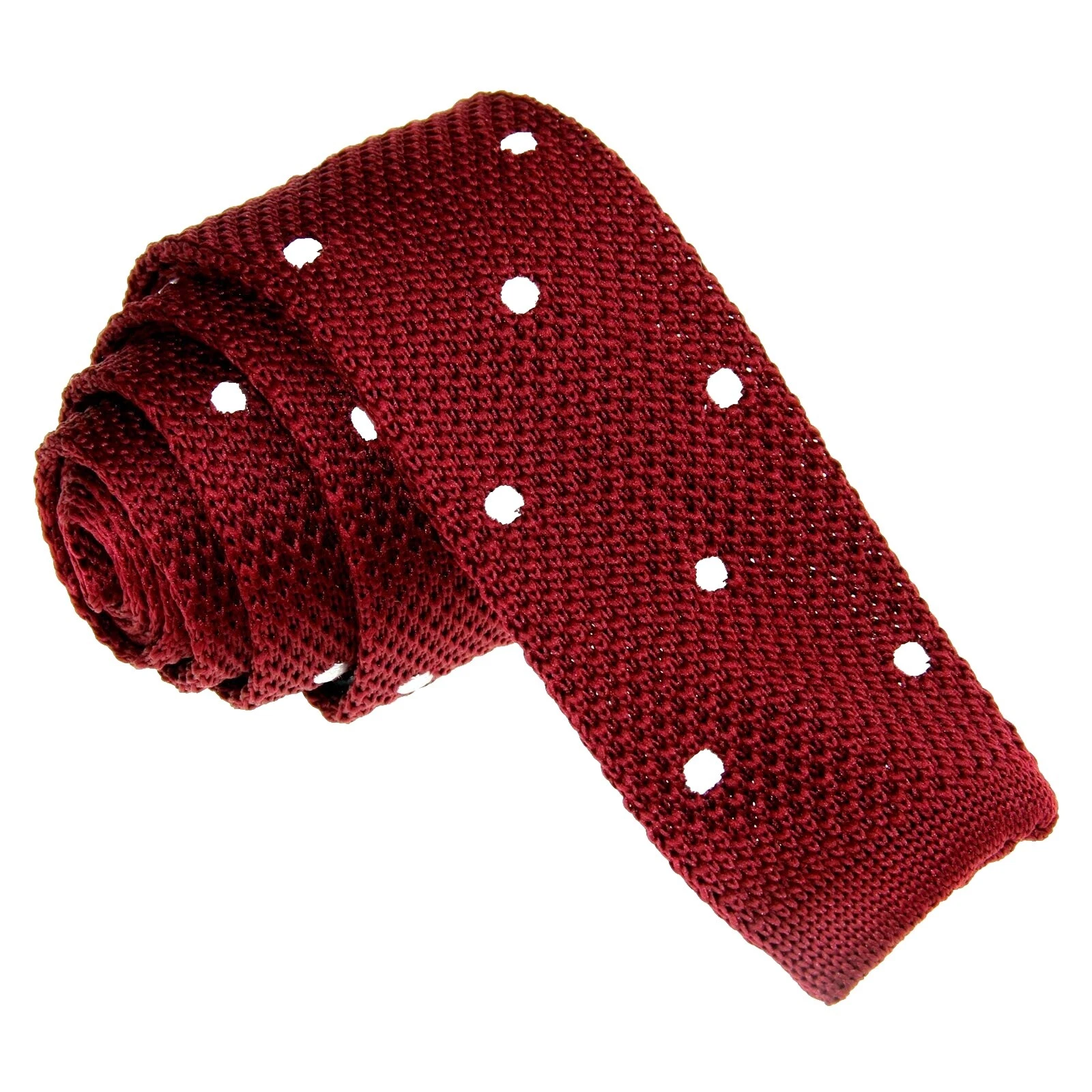 D.berite Polyester Polka Dot Ties for Men