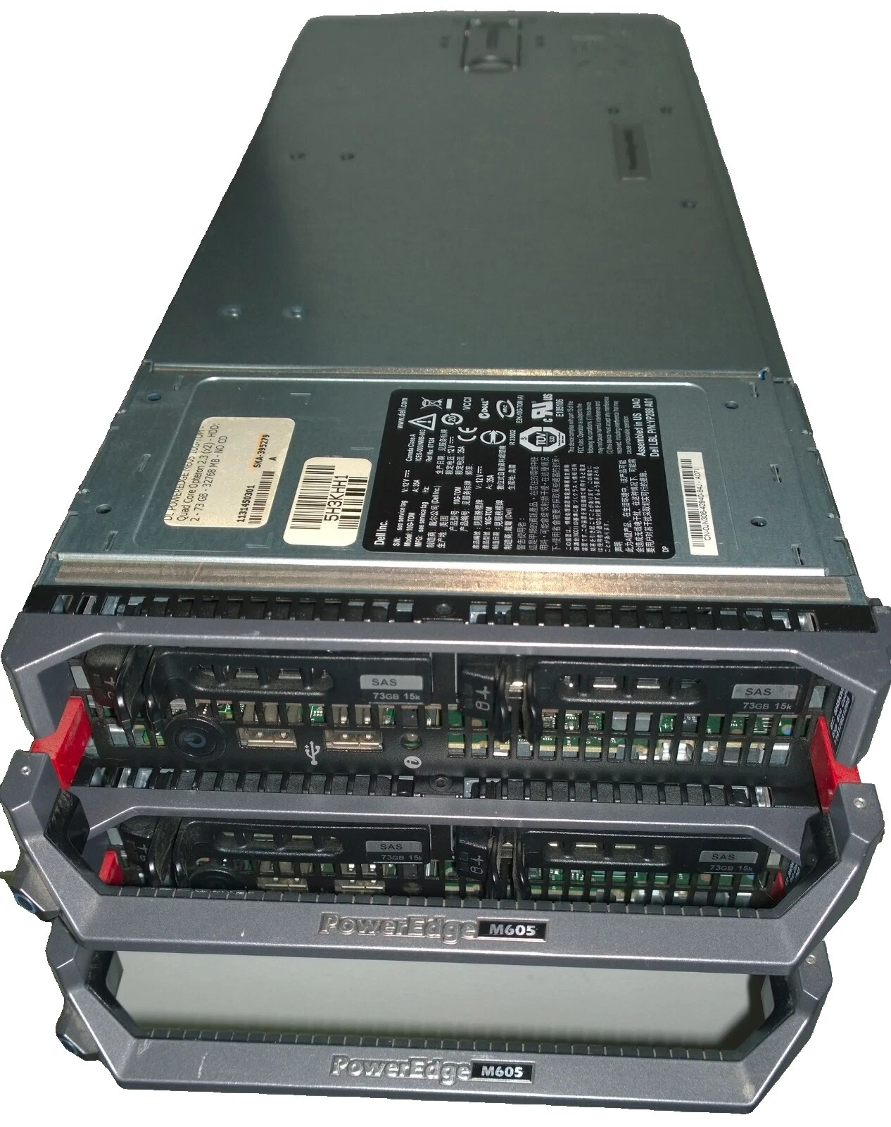 Los servidores de computadora AMD Dell Blade