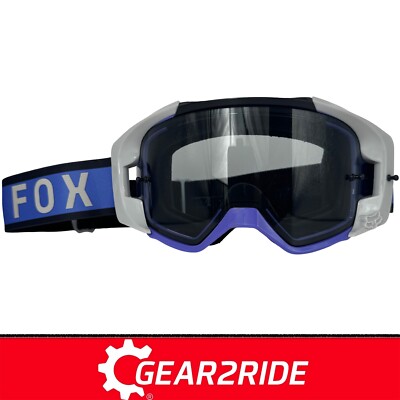 2025 Fox MX Goggles VUE MAG Purple Fox Motocross Goggles FREE