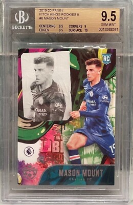 2019-20 Panini Chronicles Pitch Kings Rookies MASON MOUNT RC BGS