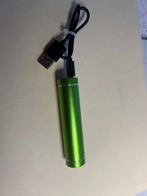 Power Bank - Basic Power Black 2000 mAh Recharge Portable Power Bank Green Power Bank - Basic Power Black 2000 mAh Recharge Portable Power Bank Green