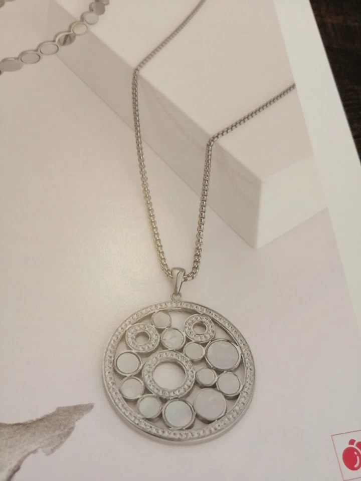 Edelstahl Kette Mit Perlmutt von PIPPA&JEAN Länge 45+5 cm - Bild 2 von 2